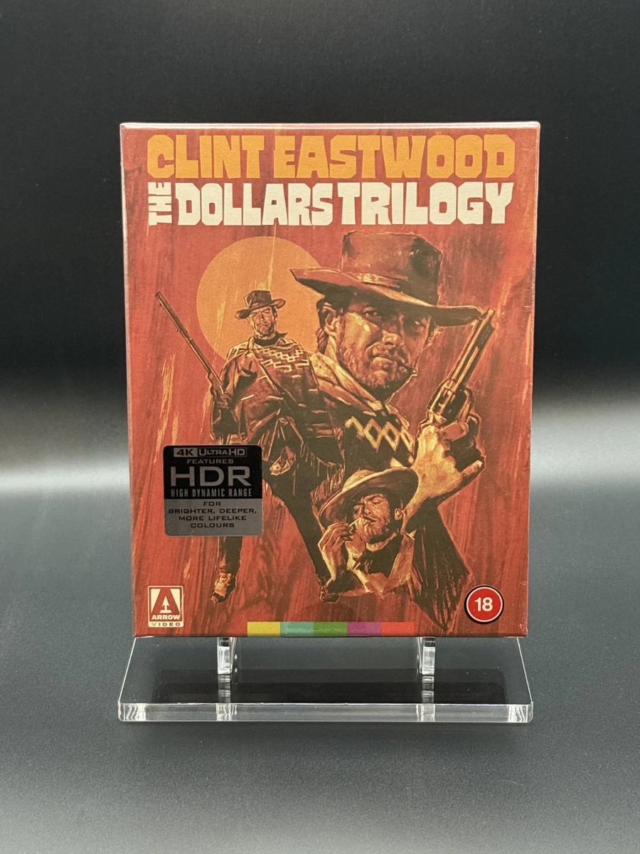 The Dollars Trilogy 4K UHD Blu-ray - Limited Edition - Arrow UK Exclusive - OOP