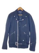 COMME des GARCONS HOMME AD2015 Double Riders Jacket M Nylon BLK HP-J003