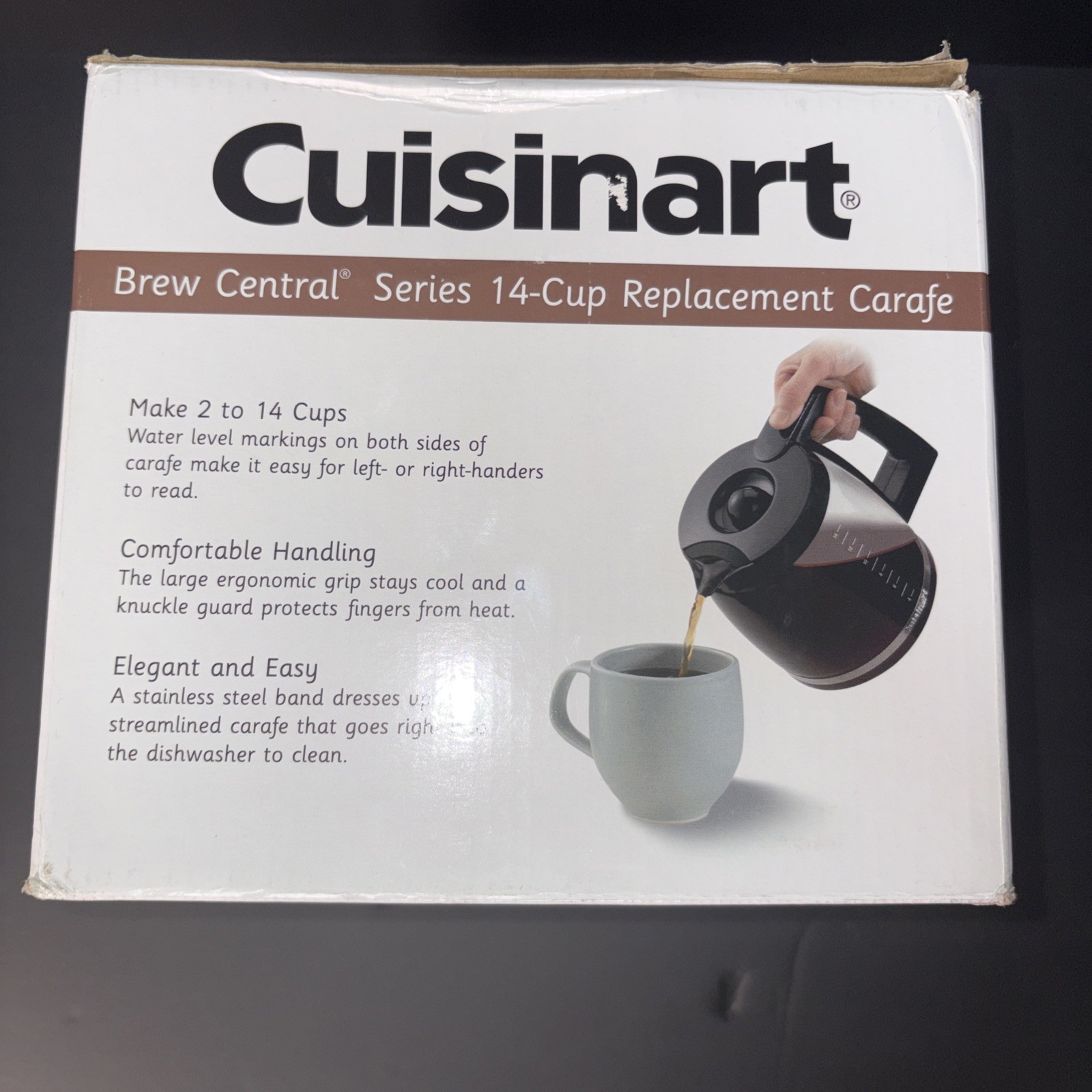GENUINE Cuisinart 14-Cup Replacement Carafe for Coffee Maker