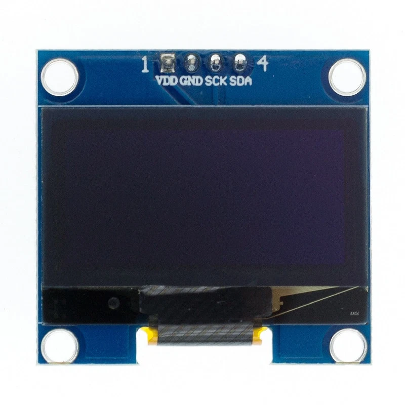 1.3" I2C IIC 128X64 LED OLED LCD Display Module Arduino White Color SSD1106 US - Image 2 of 4