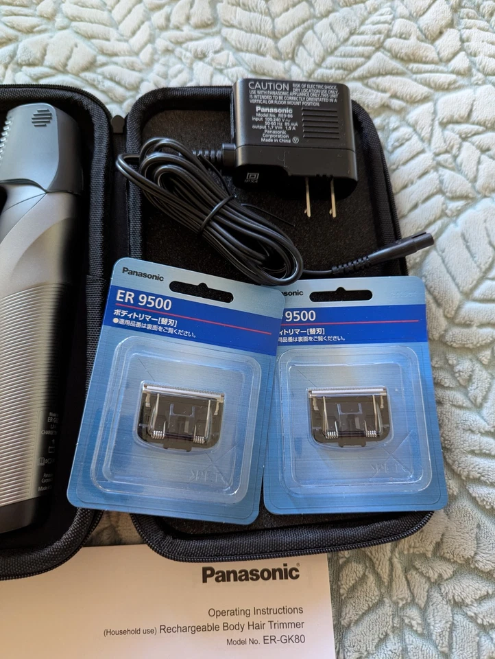 Panasonic ER-GK80 Unisex Wet/ Dry Cordless Body Groomer & Rechargeable Trimmer - Image 3 of 4