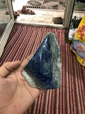 Rare 570g Natural Stone Madani Lapis Lazuli Combine With Pyrite Crystal Specimen