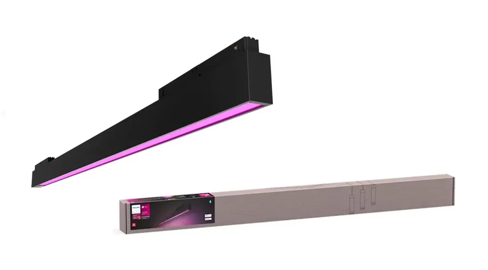 Philips Hue Perifo Lineare Lightbar 95cm 1700lm schwarz - Bild 1 von 1