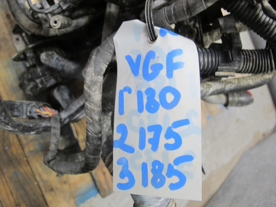 2008 VOLKSWAGEN VW GOLF MK5 R32 3.2L CBRA AWD COMPLETE ENGINE MOTOR 148k MILES Foto 3 de 4