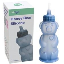 Honey Bear Silicone Straw Cup, Dishwasher Safe Baby Drinking Bottle, Premium ...