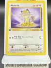 1999 Pokémon 1st Edition - Meowth - Jungle Set 56/64 - Unplayed TCG Card!