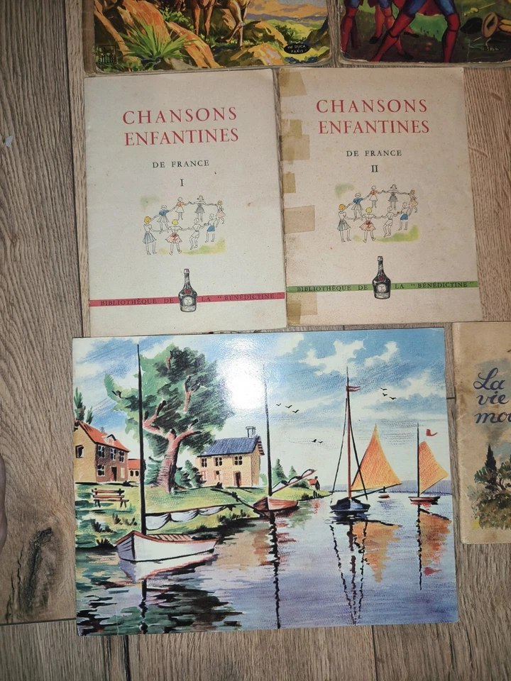 Lot 9 livres anciens pour enfants – années 40-60 – Père Castor, Del Duca,... - Photo 3/4