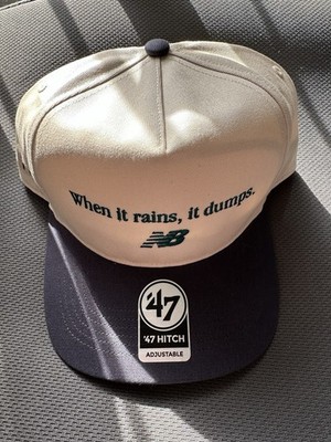 Seattle Mariners Cal Raleigh New Balance Hat Snapback When It Rains It Dumps