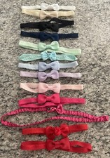 Colorful Head Bands For Baby Lot Of 13