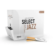 D Addario Organic Select Jazz Reeds Soft Black Brass and Woodwind Instruments