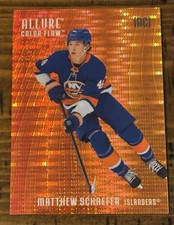Matthew Schaefer  /399 - 2025-26 UD Allure - Rookie RC CF-MS Red-Orange Spectrum
