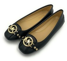 Michael Kors Women's Fulto Moccasin 7 Black Nappa