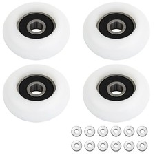 Total Gym Wheels/Rollers Fits 2000 3000 XL Platinum Pro Set of 4 White