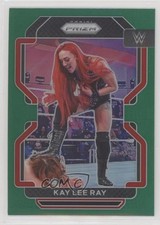 2022 Panini Prizm WWE Green Prizm Kay Lee Ray #106 09wc