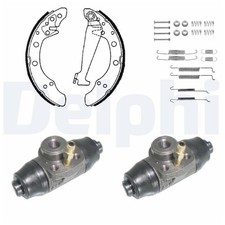 Delphi Bremsbackensatz hinten 1H0685511AX 6R0698520X | 451577