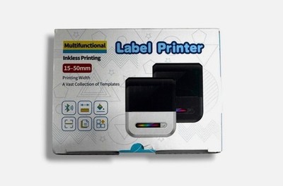 U1 Mini Bluetooth Label Printer Inkless 15-50mm USB-C Rechargeable