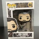 Funko Pop! Vinyl Jon Snow #80 Game of Thrones Figure, Original Box, 2019