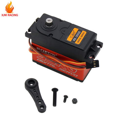 Metal Digital Steering Servo 55KG Metal Gear for 1/5 RC HPI Baja 5B 5T 5SC - 第 6/8 張圖片