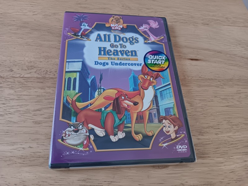 ALL DOGS GO TO HEAVEN THE SERIES DOGS UNDERCOVER DVD SEALED