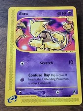 Abra 93/165 Common Expedition Base Set Pokemon HP on eBay