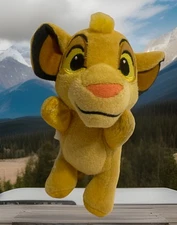 2024 Disney Parks The Lion King Simba Magnetic Hands Plush