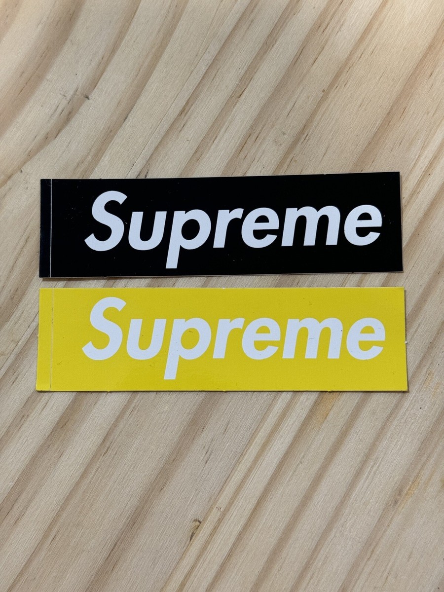 Supreme Mini Box Logo Sticker Set Of Two 100% Authentic FW23