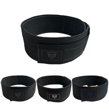 MT Weight Lifting 4" Nylon Belt , Bodybuilding Lifting belt, Weight Lifting