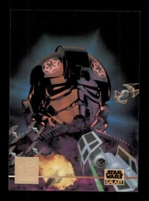 1995 TOPPS STAR WARS GALAXY 3 LUCASARTS FOIL #L6 DEFENDER OF THE EMPIRE