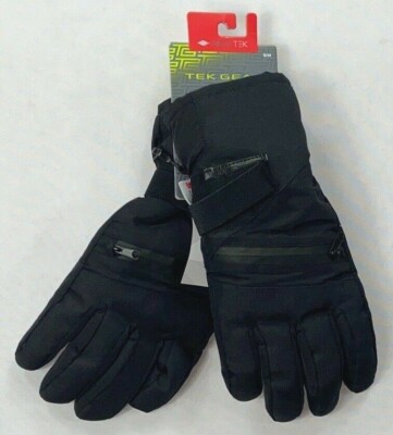 Men's Tek Gear Heat Tek 3M Thinsulate Insulation Ski Gloves Size S/M