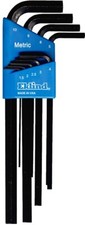 Eklind Metric Hex Wrench Key Set 9pc Black Finish 1.5-10 MM 10609 MADE IN USA