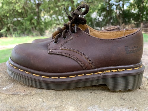DR MARTENS Brown Oxford Boys Size 1 US/ 13 UK/ 32 EU | eBay