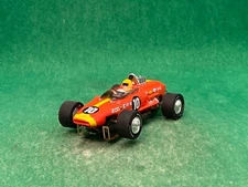 AURORA McLAREN BRM CUSTOM PAINTED ORANGE/YELLOW # 10 SLIM LINE CUSTOM WHEELS