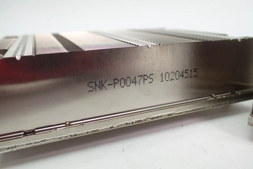 Lot of 2 Supermicro 1U Passive Heat Sink LGA2011 Socket Screw SNK-P0047PS - Picture 2 of 2