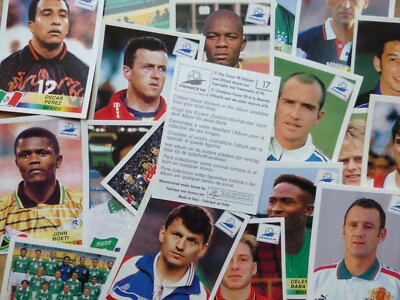 Panini France 98 Stickers 276 561 Complete Your Collection Ebay