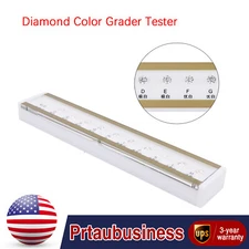 Diamond Color Grading Color Tester Tool GIA Master Set D-M Colorimetric 10