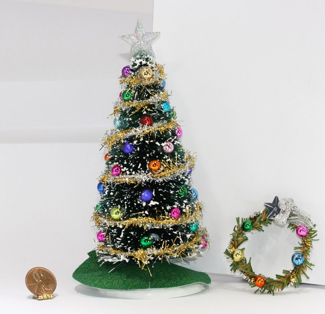 dolls house christmas tree