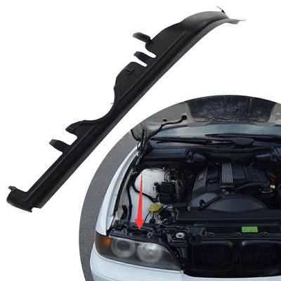 Upper Right Headlight Mount Gaskets Black Fit For BMW 5 Series E39 525i 528i M5
