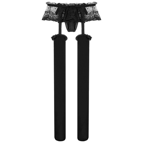 Pantimedias transparentes con volantes para hombre - Imagen 45 de 156
