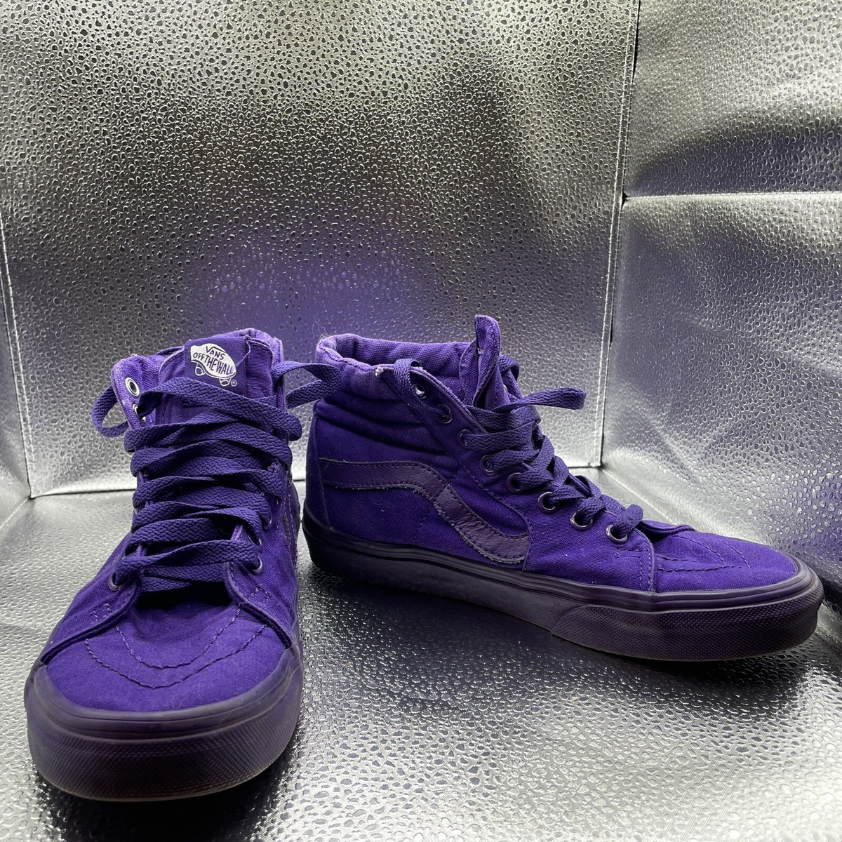 Vans Sk8 Hi Shoes Mens Purple High Top Skate Y2K Women's