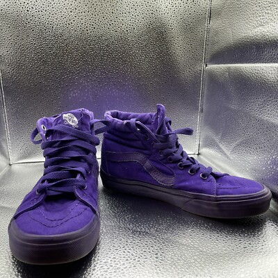 Vans Sk8 Hi Shoes Mens 5.5 Purple High Top Skate Y2K Women's