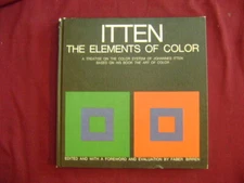 Birren, Faber. Itten. The Elements of Color. A Treatise on the Color System of J