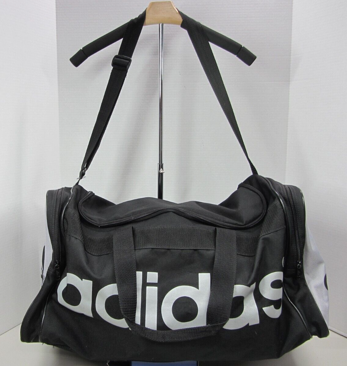 【ADIDAS】ORIGINALS classic duffel bag 40L 正規品★追跡可 Vintage 90s Adidas Duffel Bag-Large-Black/Grey-Pre Owned | eBay