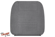 For 2008 2009 Dodge Ram WORK TRUCK Base -Driver Lean Back Cloth Seat Cover Gray