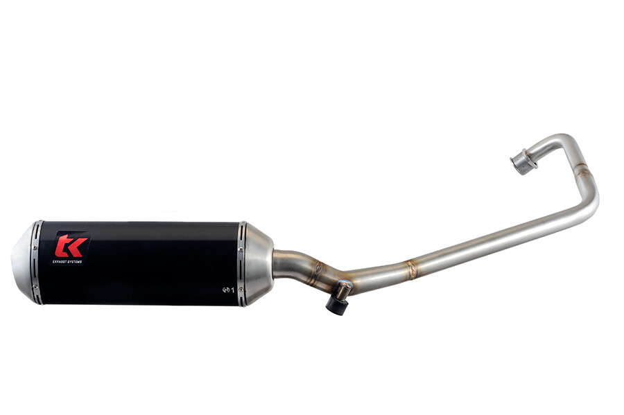 Scarico Yamaha Ybr 125 4t Moto Motore Potenza Ricambi Ciclomotore e Accessori