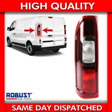 FOR VAUXHALL VIVARO REAR LIGHT TAIL LAMP BACK PASSENGER NEAR LH SIDE (2014-2019)