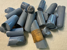 K-172 Kugler Opal Blue Grey , COE 96 Glass Rod pieces - 1 kilogram