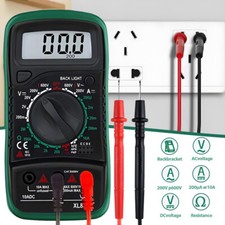 Digital Multimeter Messgerät Voltmeter Strom Amperemeter Kapazität Profi …