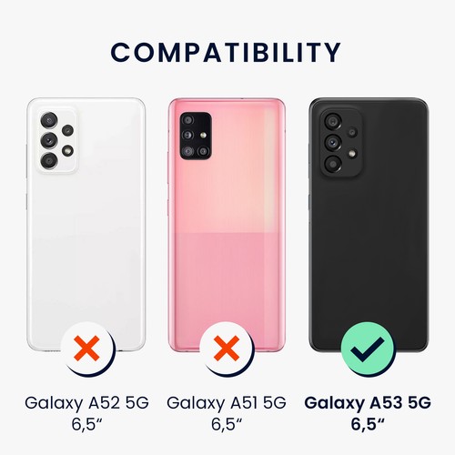Silikonowe etui na Samsung Galaxy A53 5G - gumowane etui TPU - Zdjęcie 6 z 7