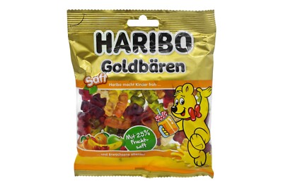 5x bags Haribo Saft Golden Bears Juicy   TRACKED SHIPPING  