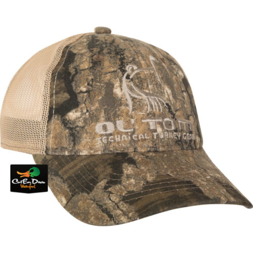 DRAKE WATERFOWL OL TOM TURKEY CAMO MESH BACK LOGO HAT BALL CAP - Bild 5 von 7